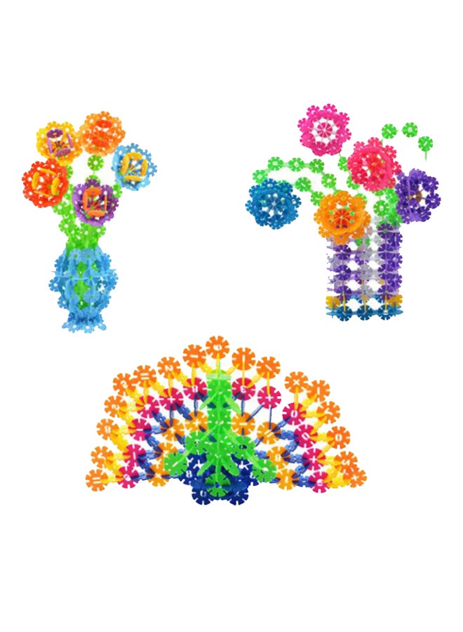 500-Piece Assembled Snowflake Puzzle Set - Image 2