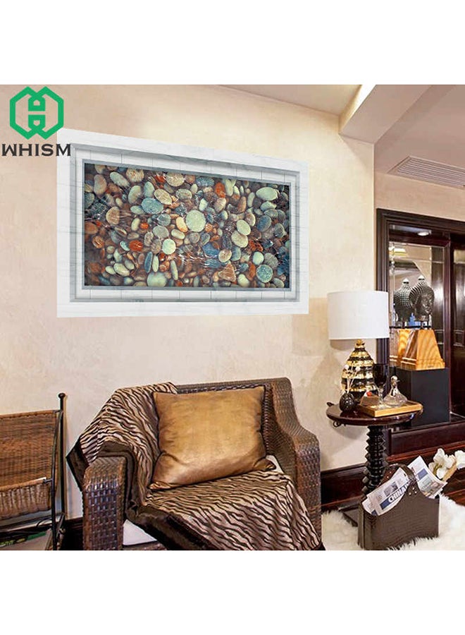 ملصق جداري زخرفي ثلاثي الأبعاد 2 في 1 للأرضية متعدد الألوان 90 x 60سم - Image 3
