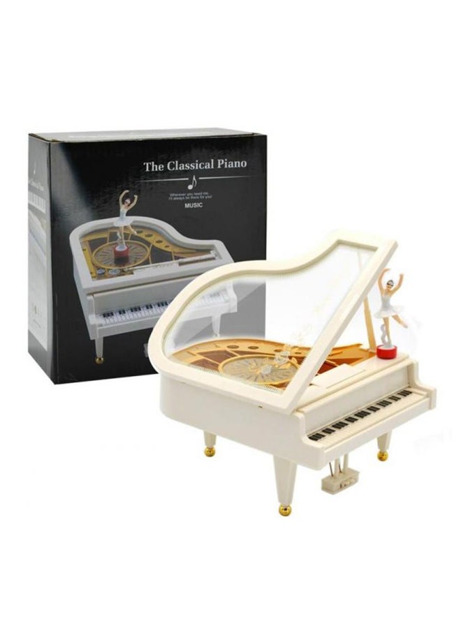 Piano Box With Rotary Musical Toy 3.5 x 5.7 x 6.3inch  - Image 1