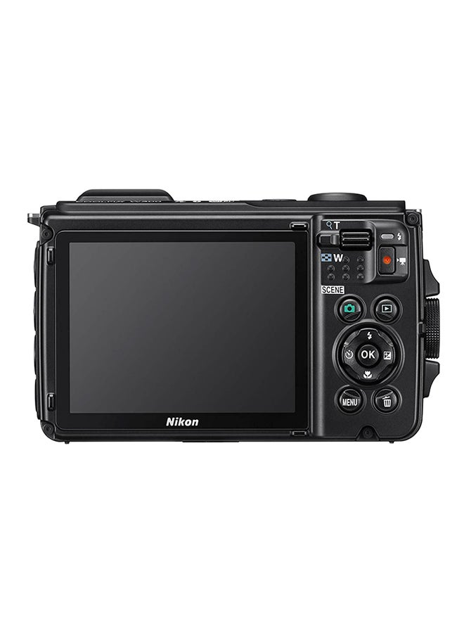 Nikon - Coolpix W300 Point And Shoot Camera 5x Wide Optical Zoom-NIKKOR ED VR Glass Lens 16MP Waterproof With Built-in Wi-Fi, GPS, eCompass And Bluetooth Special Edition-Camouflage - Image 1