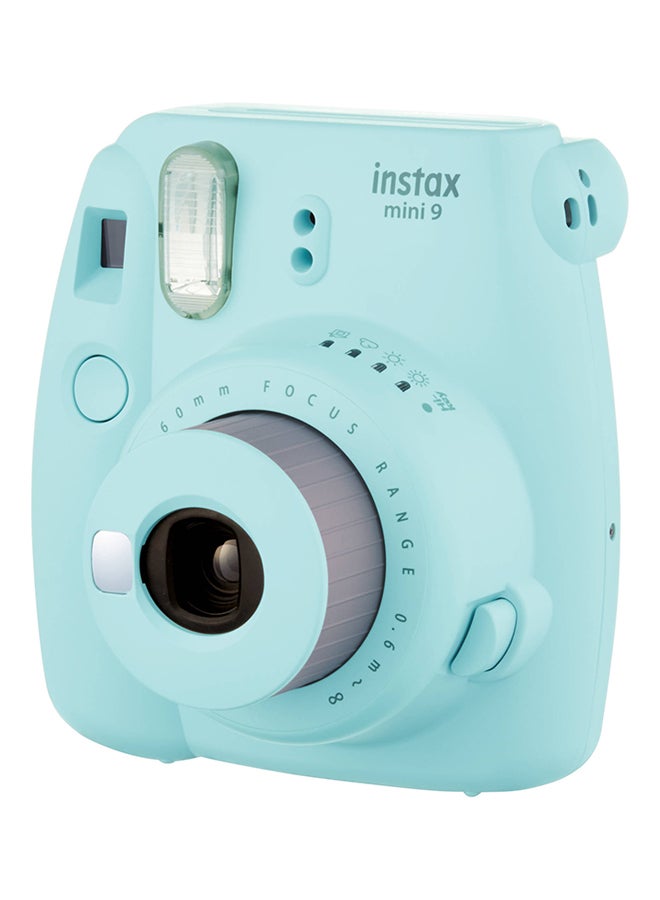 FUJIFILM Instax Mini 9 Instant Film Camera Ice Blue With 20 Film Sheets  - Image 5