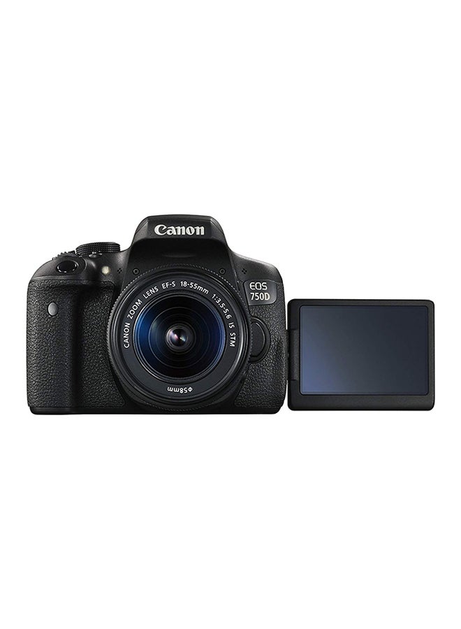 Canon - EOS 750D DSLR Camera With 18-55mm IS STM Lens Kit - Image 1