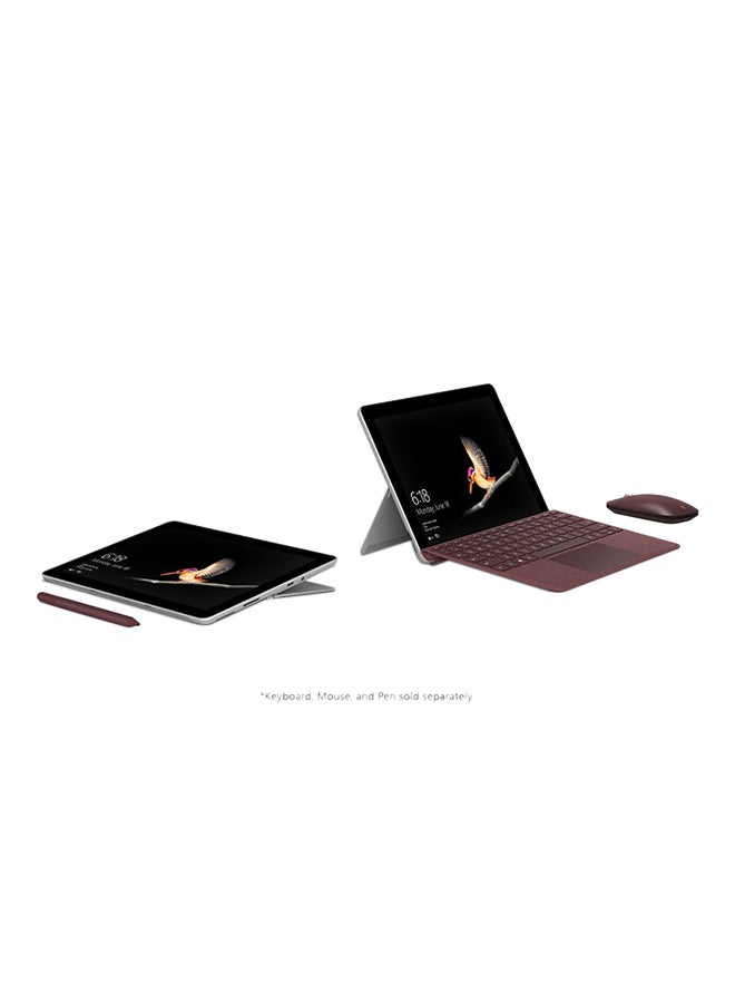 Microsoft - Surface Go With 10-Inch PixelSense Display, Intel Pentium Gold Processor/4GB RAM/64GB eMMC/Intel HD Graphics 615/Windows 10 /International Version English Silver - Image 1