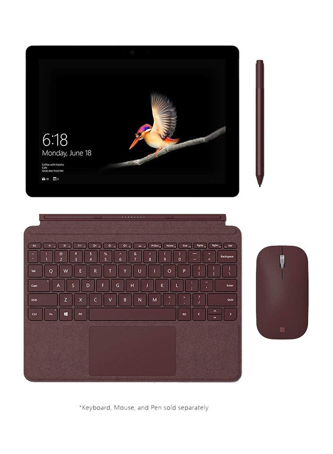 Microsoft - Surface Go With 10-Inch PixelSense Display, Intel Pentium Gold Processor/4GB RAM/64GB eMMC/Intel HD Graphics 615/Windows 10 /International Version English Silver - Image 1