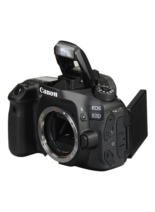 EOS 80D DSLR Body 24.2MP With LCD Touchscreen And Built-In Wi-Fi