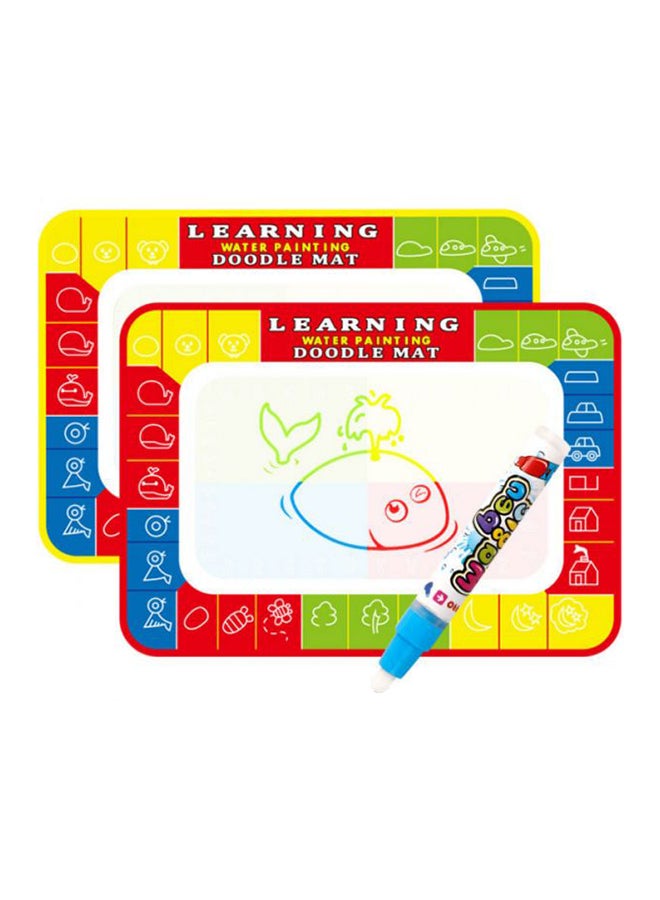 بطانية تلوين مائية متعدد الألوان - Image 1