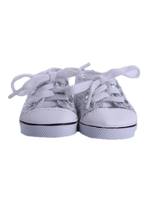 American Doll Lace Up Shoes 18inch