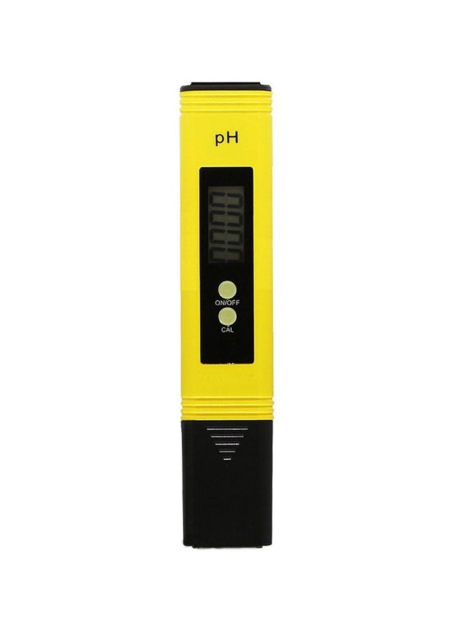 Automatic PH Meter Tester Yellow 22x4x2cm - Image 1
