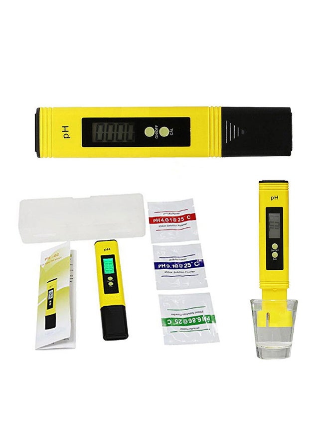 Automatic PH Meter Tester Yellow 22x4x2cm - Image 5