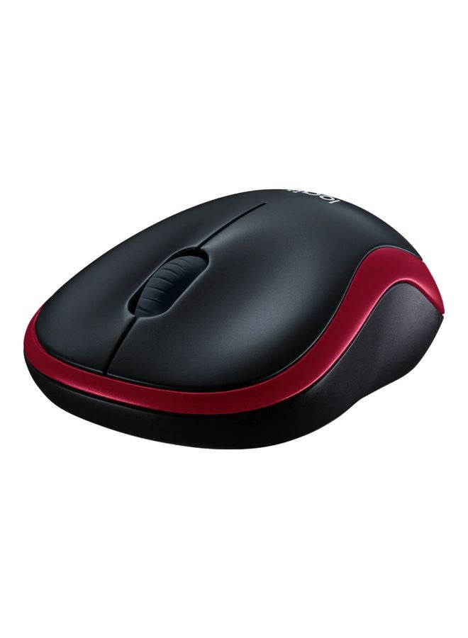 Logitech M185 Wireless Optical Mouse Red - Image 3