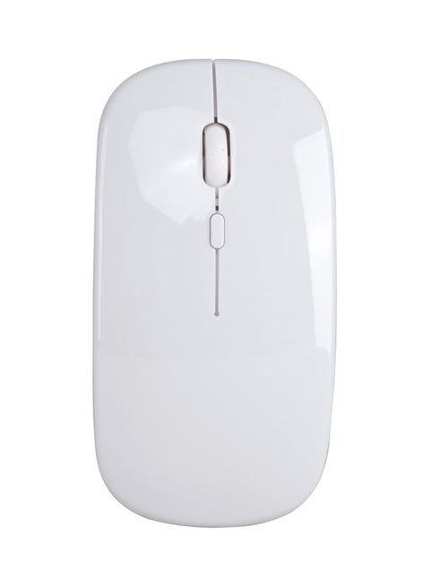 Rechargeable Wireless Optical Mouse White