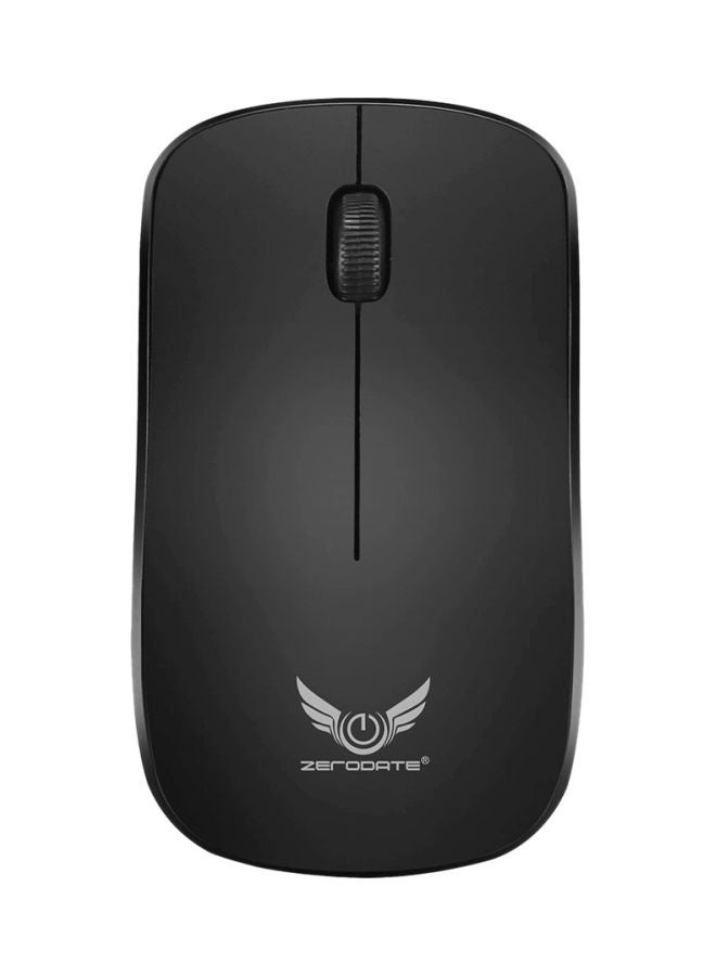 T16 Wireless Optical Mouse Black