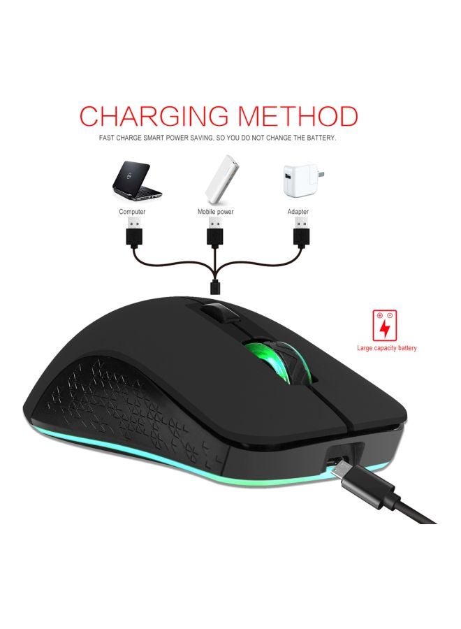 X90 Wireless Optical Mouse Black