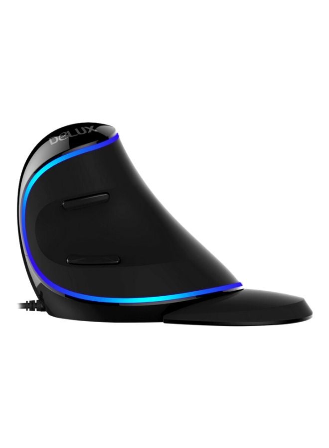 DELUX - M618 Plus Wired Mouse Blue - Image 1