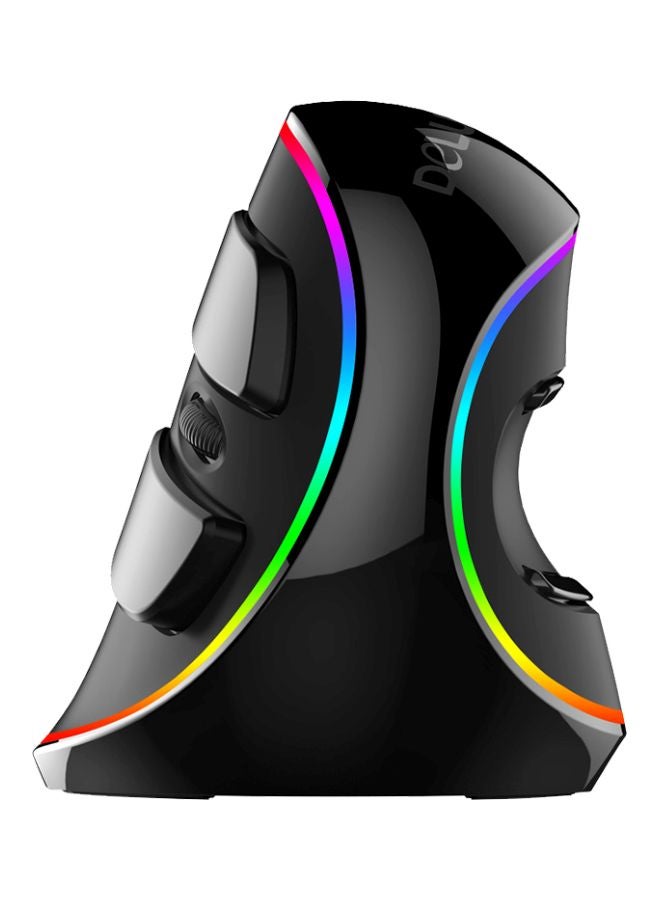DELUX M618 Plus Wired Optical Gaming Mouse Black - Image 1