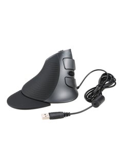 DELUX USB Wired Optical Mouse Black  - Image 1