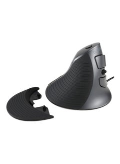 DELUX USB Wired Optical Mouse Black  - Image 4