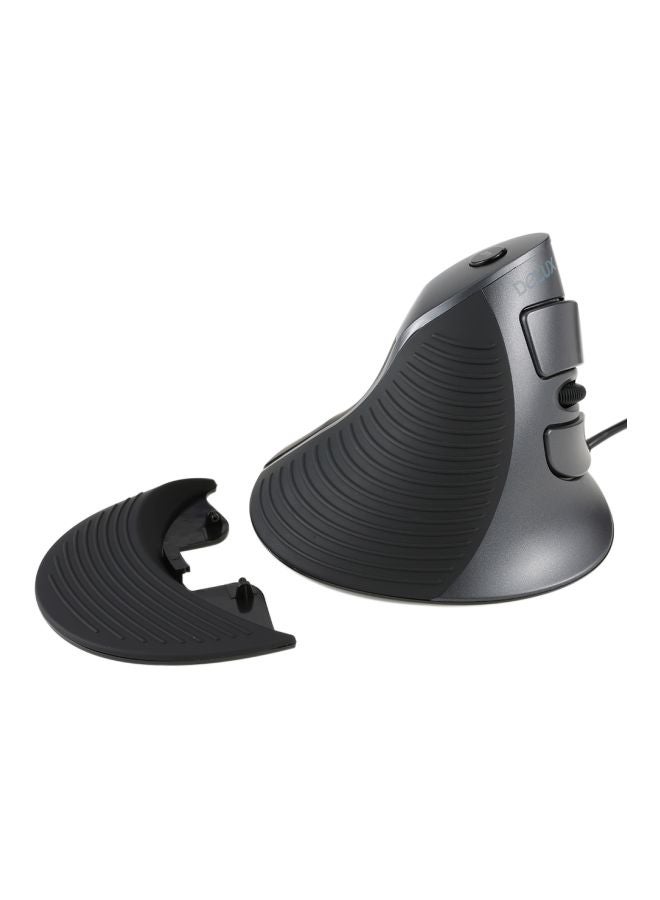 ديلوكس ماوس ضوئي سلكي بمنفذ USB أسود - Image 4