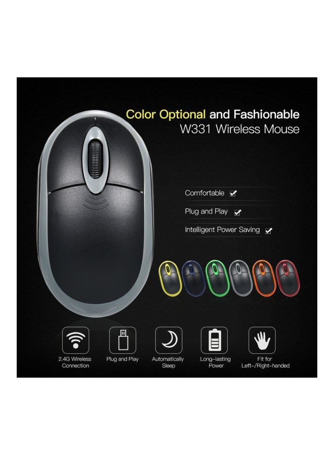 W331 Wireless Optical Mouse With Unifying Receiver Grey