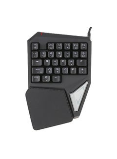 DELUX USB Backlit Mechanical Keyboard Black  - Image 3
