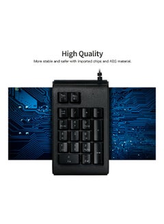 Generic USB Wired Mechanical Keyboard Black  - Image 4