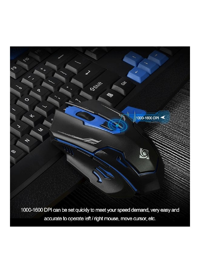 Dsfy - HK8100 Wireless Gaming Keyboard And Mouse Set - Image 1