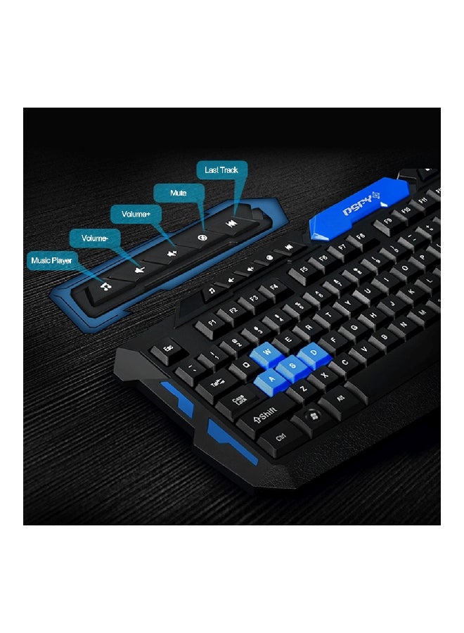 Dsfy - HK8100 Wireless Gaming Keyboard And Mouse Set - Image 1