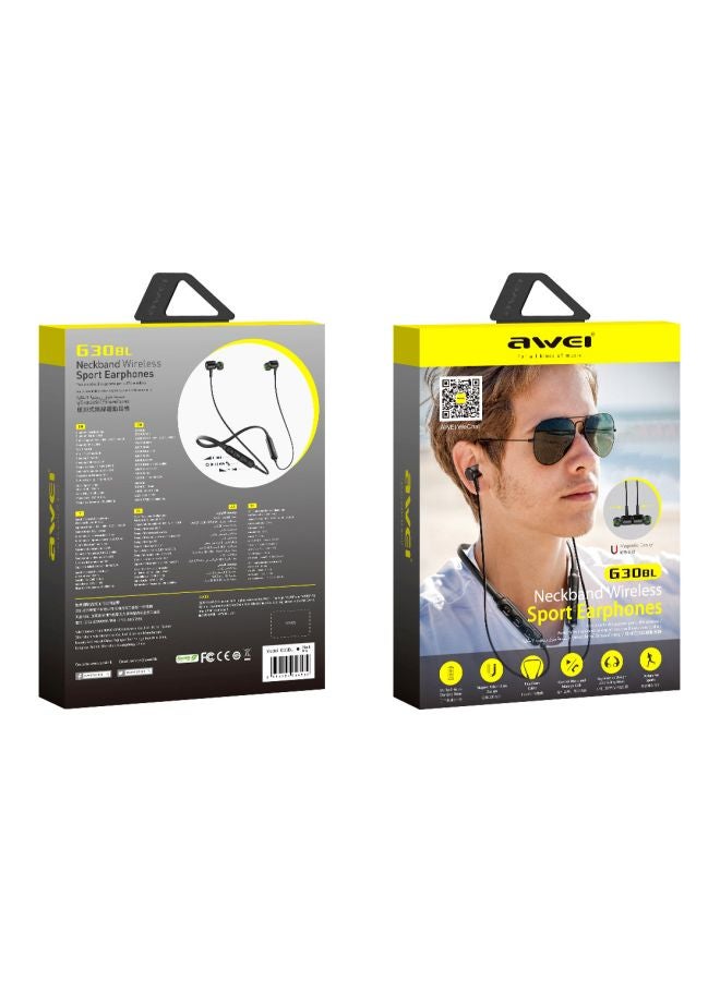 Awei In-Ear Bluetooth Headset Black - Image 2