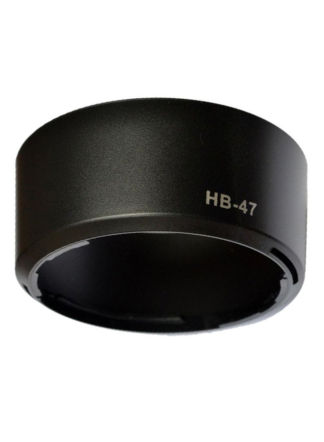 Professional Lens Hood Replace HB-47 For Nikon AF-S Black