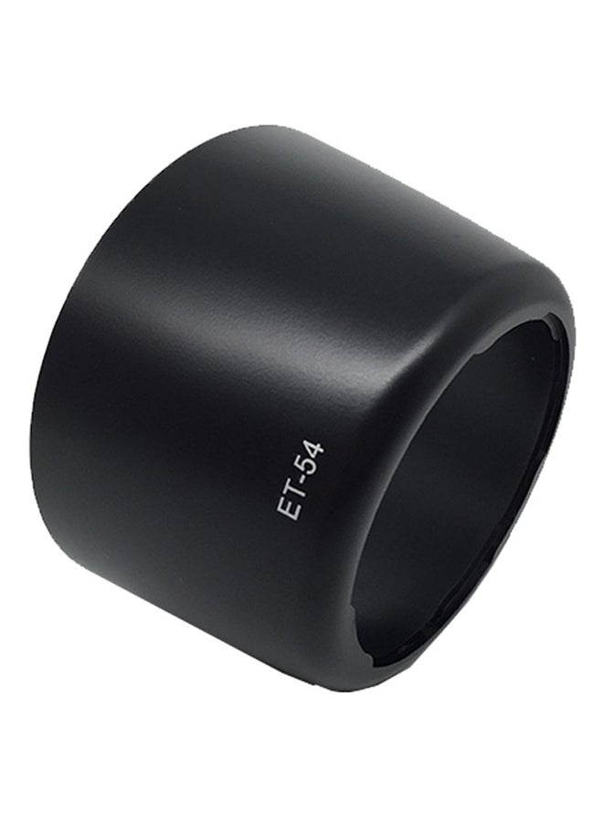 ET-54 Drum Shape Lens Hood Cap Light Shading Cover For Canon Black 
