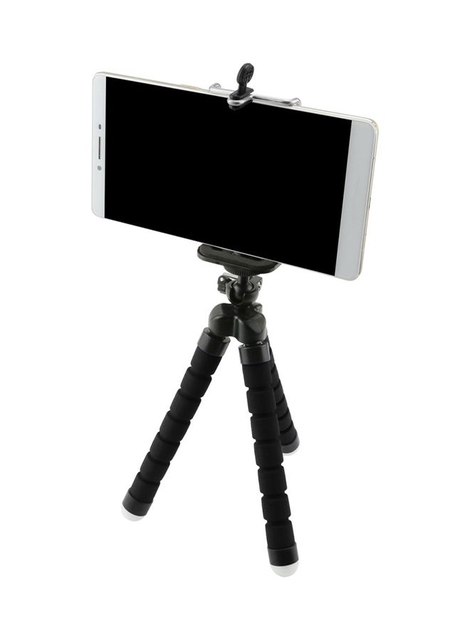 Octopus Mini Flexible Tripod Mobile Phone Stand Black