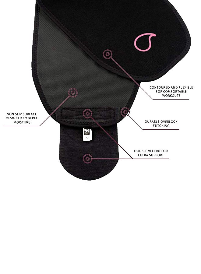 Sweet Sweat - Sweet Sweat Waist Trimmer Black/Pink - Image 1