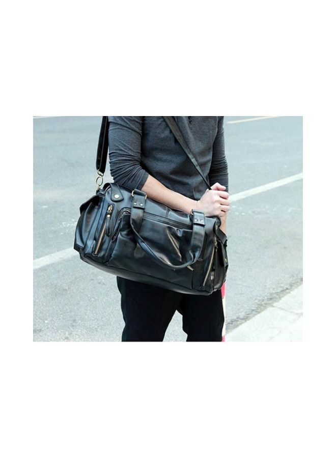 Large Capacity Travel Bag Black - Image 4