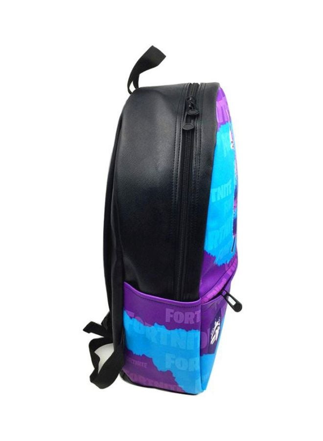 Fortnite Printed Backpack Blue/Purple/Black  - Image 3