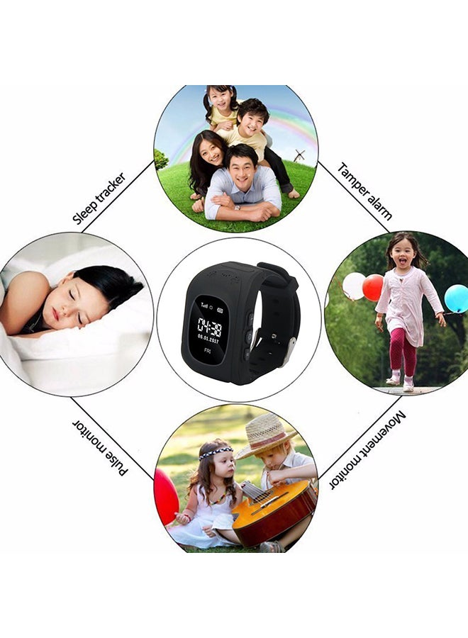 Generic - Q50 Anti Lost GPS Tracker Smartwatch Black - Image 1