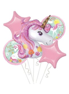 5-Piece Unicorn Theme Balloon Set 18inch - v1564138766/N28199668A_1