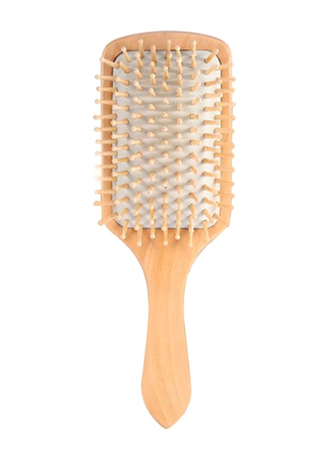Natural Anti-Static Massage Comb Beige