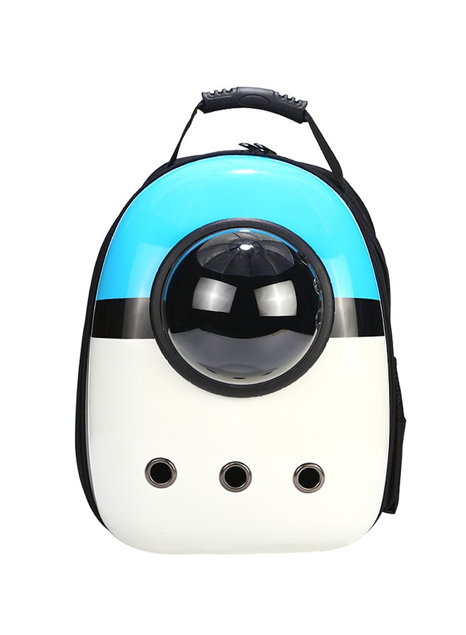 Generic Hard Shell Pet Carrier Backpack Blue  - Image 1