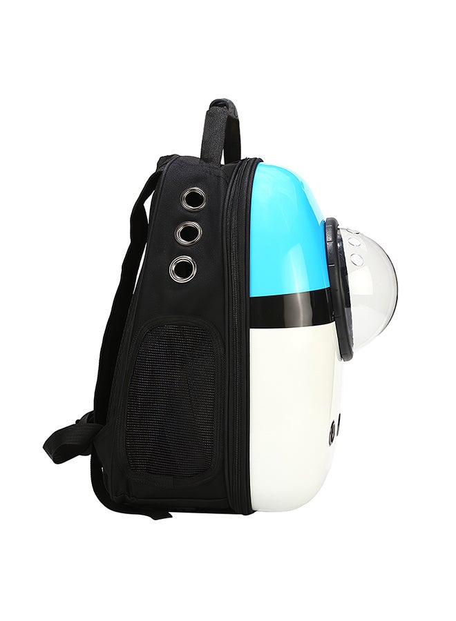 Generic Hard Shell Pet Carrier Backpack Blue  - Image 3