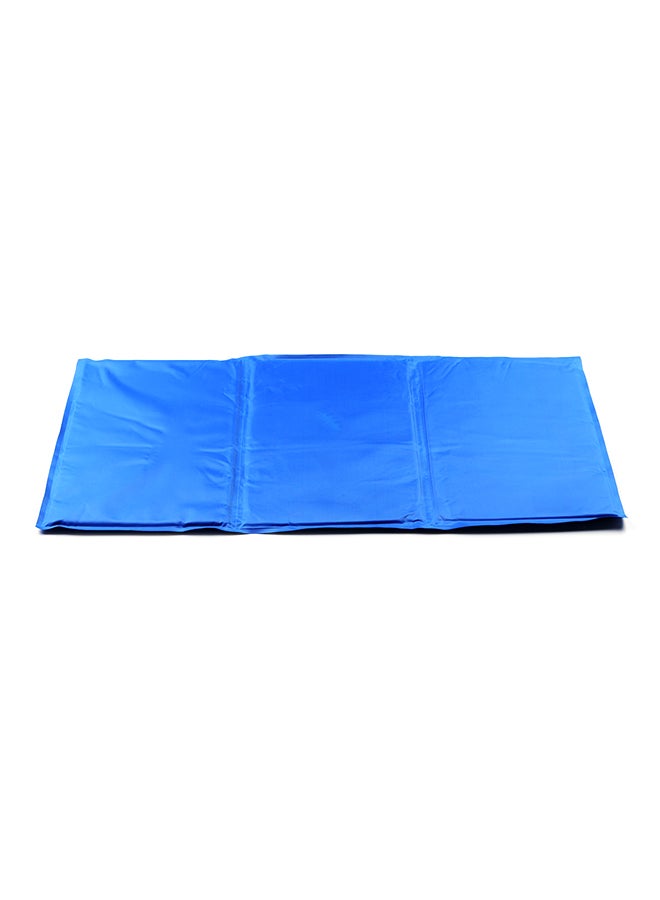 Activated Cooling Gel Foldable Pet Mat Blue - Image 1