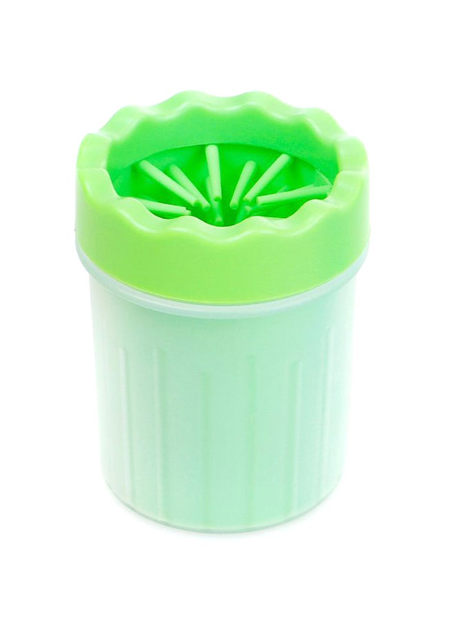 Portable Gentle Dog Foot Wash Cup Green - Image 1