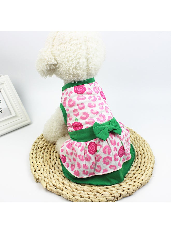 Generic Skirt With Bowknot Puppy Multicolour - Image 2