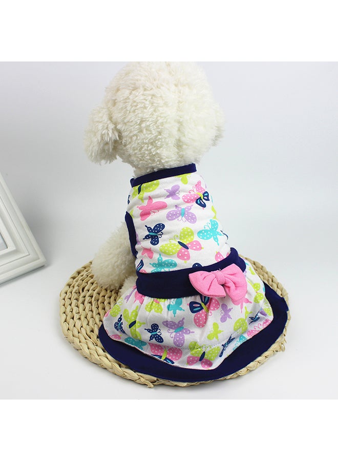 Generic Skirt With Bowknot Puppy Multicolour - Image 2