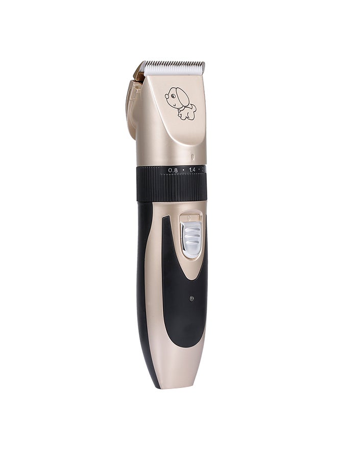 Rechargeable Low Noise Pet Grooming Hair Clipper Silver - Image 1