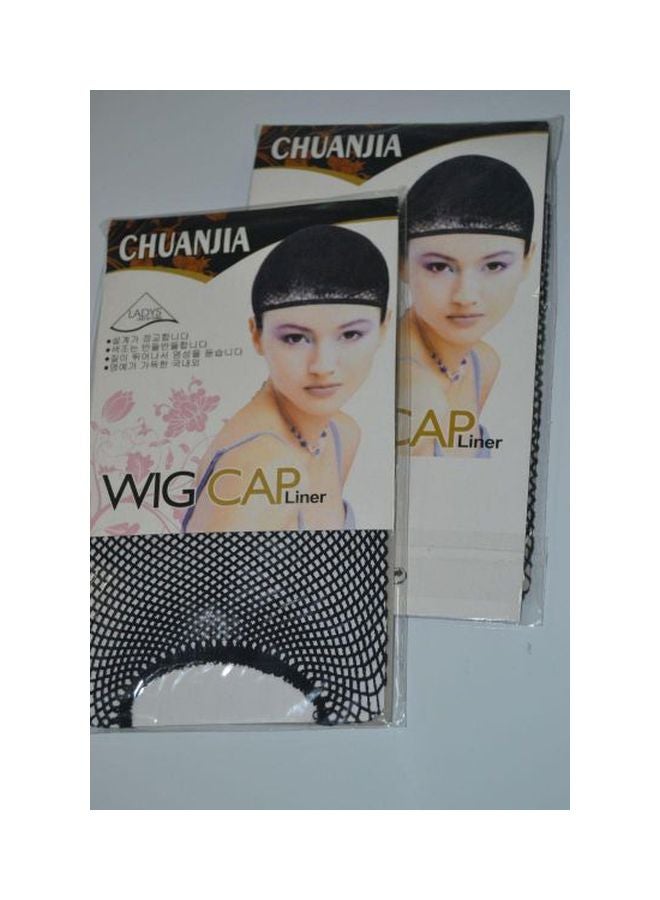 2-Piece Wig Cap Liner Black - Image 2