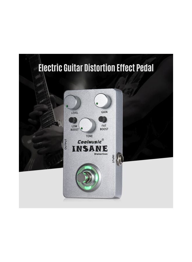 CoolMUSIC Distortion Effect True Bypass Electric Guitar Pedal  - Image 3