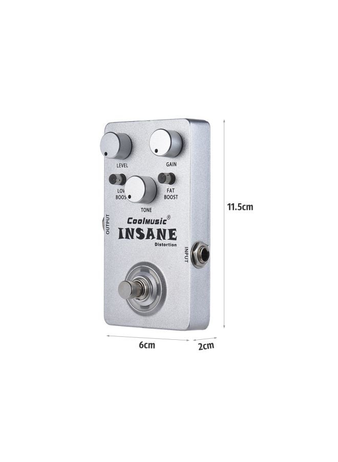 CoolMUSIC Distortion Effect True Bypass Electric Guitar Pedal  - Image 5