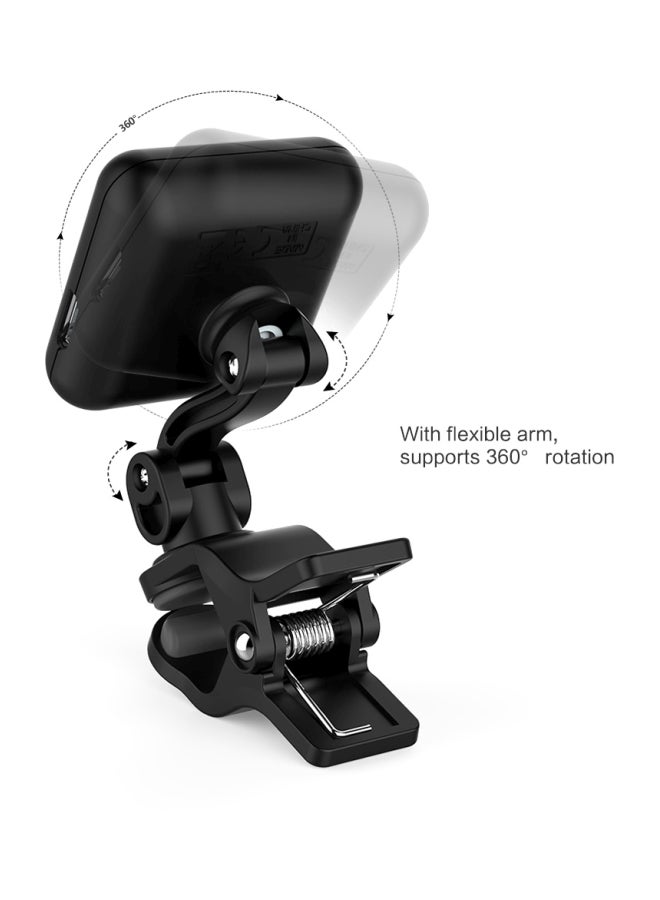 Aroma - Rechargeable Clip-on Tuner For Chromatic/Guitar/Bass/Ukulele/Violin - Image 1