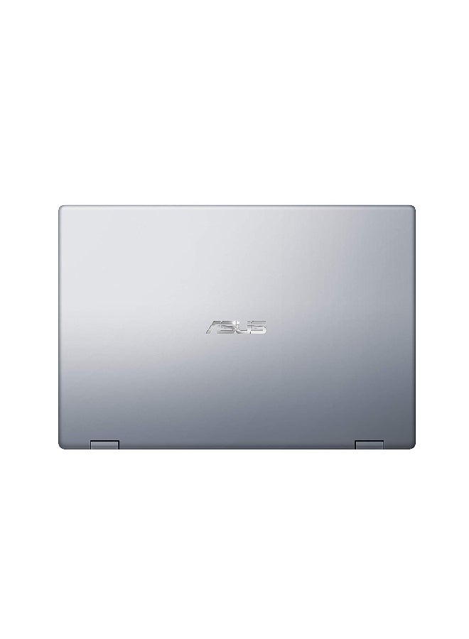TP412UA-EC056T Convertible 2-In-1 With 14-Inch Display, Core i3 Processor/4GB RAM/256GB SSD/Intel HD Graphics 620 Processor Start Grey