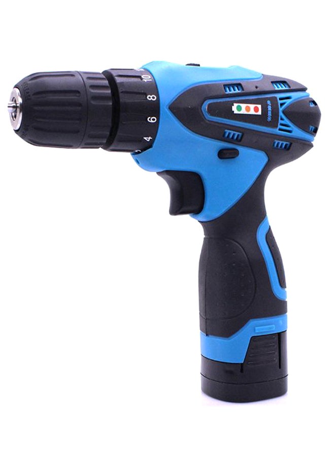 Mini Cordless Electric Screwdriver Drill Blue/Black